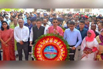 বগুড়ায় শেখ রাসেলের জন্মদিন উদযাপন