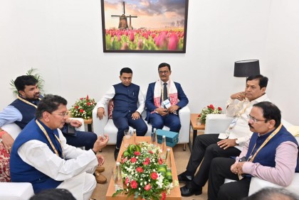 ভারতের বেশ কয়েক মন্ত্রীর সঙ্গে নৌপ্রতিমন্ত্রীর গুরুত্বপূর্ণ বৈঠক 

