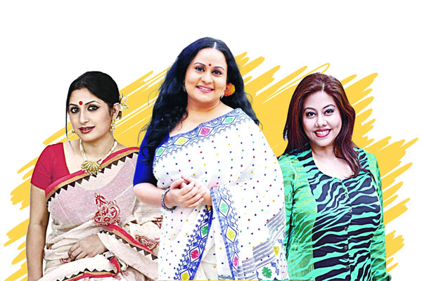 যেমন আছেন সেই তিন দাপুটে অভিনেত্রী
