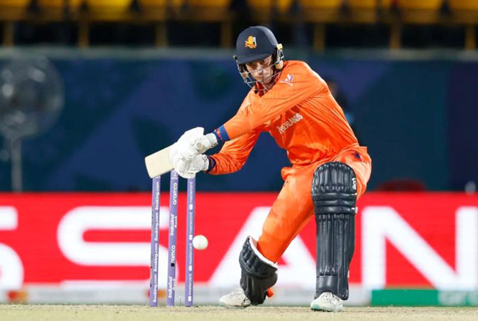 লঙ্কানদের বিপক্ষে ব্যাটিংয়ে নেদারল্যান্ডস