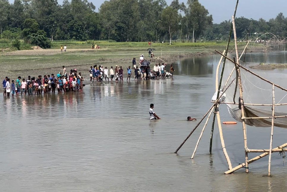 সিরাজগঞ্জে নদী সাঁতরে পাড় হতে গিয়ে যুবক নিখোঁজ