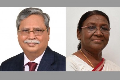 রাষ্ট্রপতির সুস্বাস্থ্য কামনা দ্রৌপদী মুর্মুর

