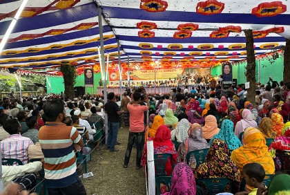 দৌলতপুরে শান্তি ও উন্নয়ন সমাবেশ  