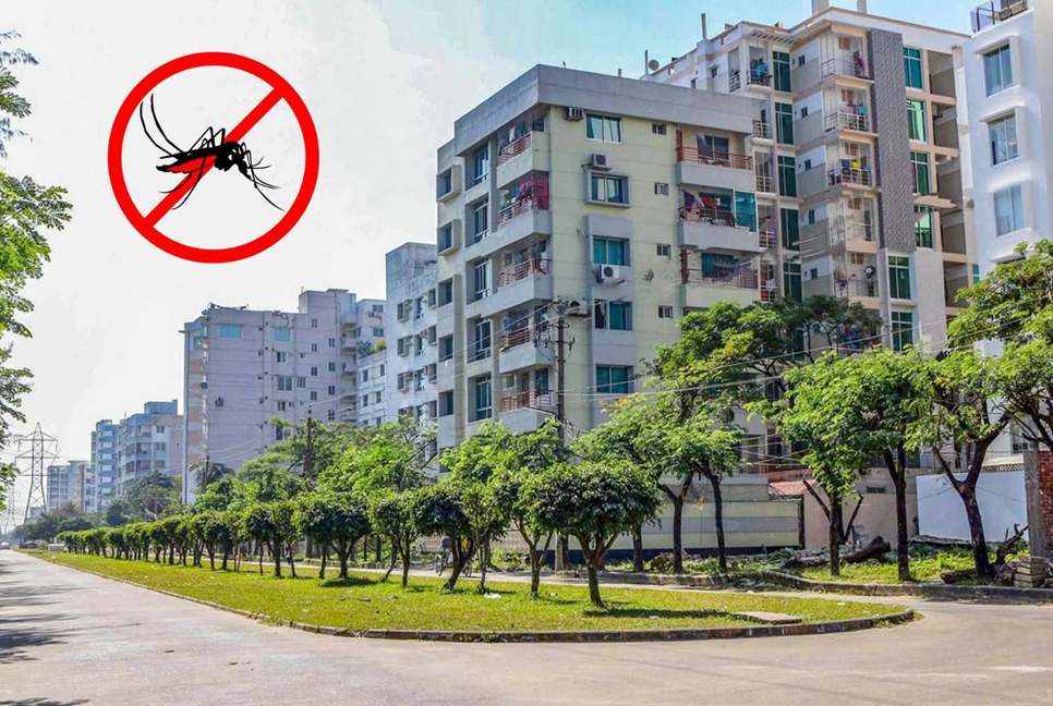 বসুন্ধরা আবাসিক : মশা নিয়ন্ত্রণে এক সফলতার গল্প

