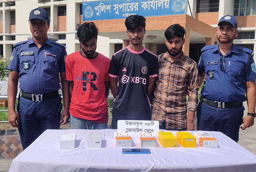 'টিনের চালা কেটে চুরি' চক্রের ৩ সদস্য গ্রেফতার