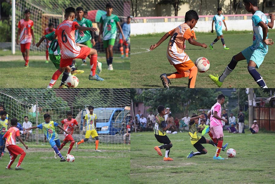 কেরানীগঞ্জের মাটি থেকে ফুটবলের নবজাগরণে কাজ করছে হামিদ স্পোর্টস একাডেমি