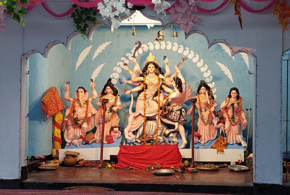 কুড়িগ্রামে ৫৪৮ মণ্ডপে চলছে দুর্গোৎসব