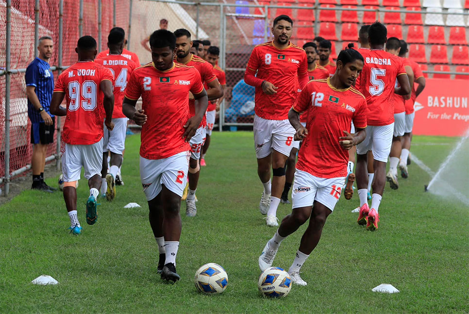 এএফসি কাপে অপরিবর্তিত একাদশ নিয়েই মাঠে কিংস