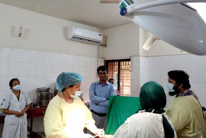হালুয়াঘাট স্বাস্থ্য কমপ্লেক্সে চালু হলো সিজারিয়ান কার্যক্রম 
