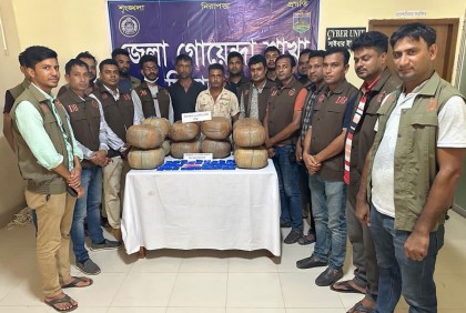 সিরাজগঞ্জে দুই মাদক কারবারি আটক 