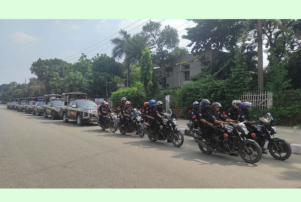 রাজধানীতে দেড় হাজারের অধিক র‍্যাব সদস্য মোতায়েন