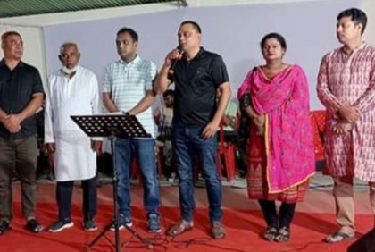 ফুলপুর থানার উদ্যোগে বঙ্গবন্ধুর জীবন ও কর্ম নিয়ে নির্মিত  সিনেমা প্রদর্শনী