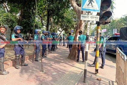 আওয়ামী লীগ-বিএনপির সমাবেশ ঘিরে রাজধানী জুড়ে কঠোর নিরাপত্তা