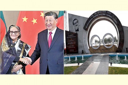 শেখ হাসিনাকে চীনের প্রেসিডেন্টের অভিনন্দন
