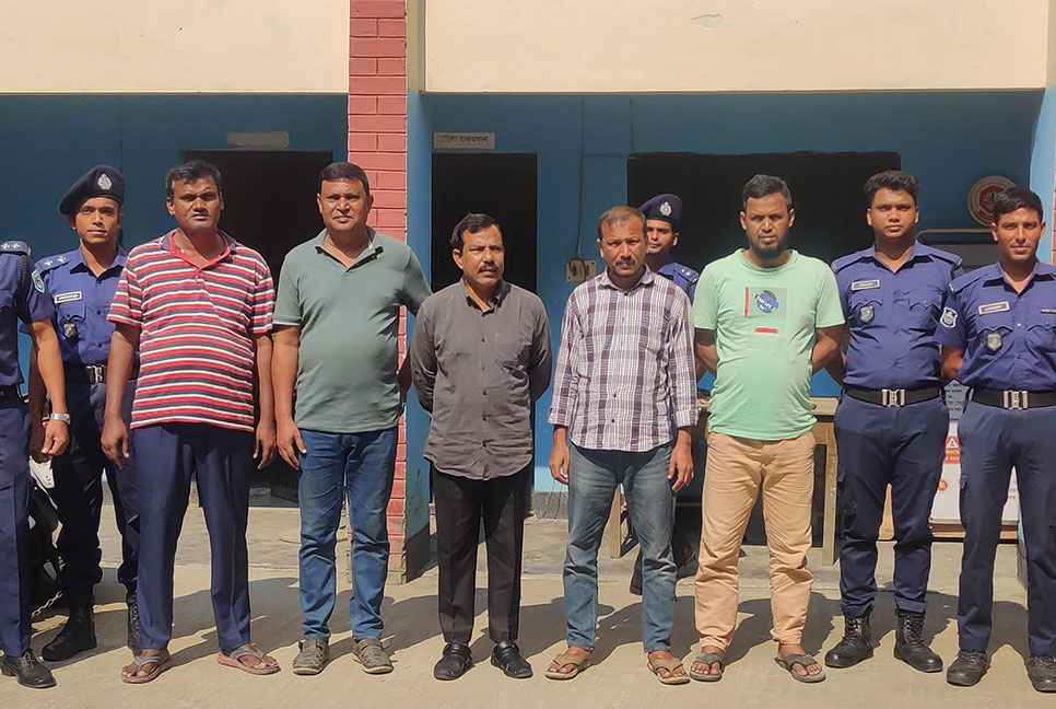 গাইবান্ধায় জেলা বিএনপির সাধারণ সম্পাদকসহ গ্রেফতার ৬