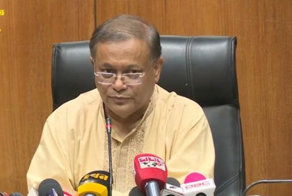 বিএনপির সঙ্গে আলোচনার প্রশ্নই আসে না : তথ্যমন্ত্রী

