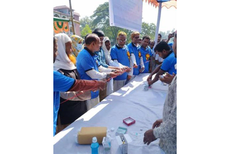 সখীপুরে বিনামূল্যে চিকিৎসা সেবা প্রদান