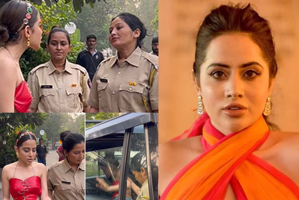ছোট পোশাকের কারণে উরফি জাভেদ ‘গ্রেফতার’, ভিডিও ঘিরে জল্পনা