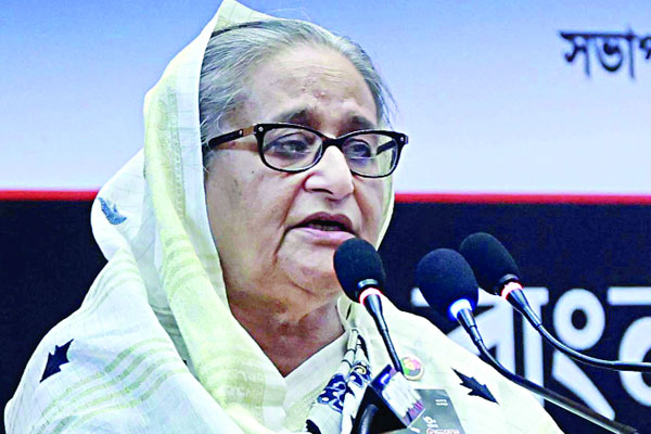 অগ্নিসন্ত্রাস প্রতিরোধে জনগণকে এগিয়ে আসতে হবে : প্রধানমন্ত্রী
