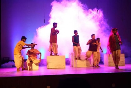 গোপালগঞ্জে মঞ্চায়িত হলো চিরায়ত বাংলা নাটক “চাঁদ বণিকের পালা”