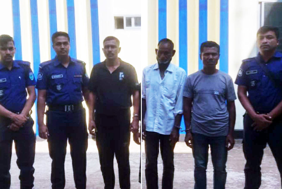 হবিগঞ্জে স্বেচ্ছাসেবক দলের আহ্বায়কসহ গ্রেফতার ৩