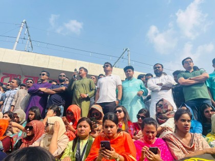 রাজধানীতে অবরোধ বিরোধী মিছিল সমাবেশ 

