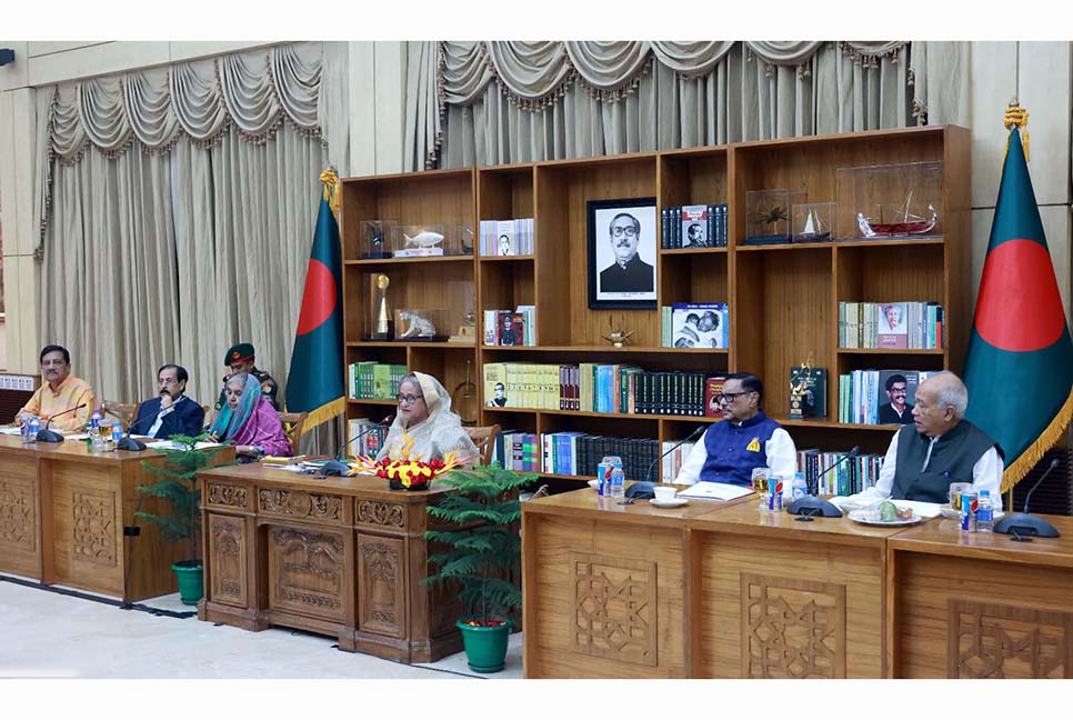 আওয়ামী লীগের নির্বাচন পরিচালনা কমিটির সভাপতি শেখ হাসিনা

