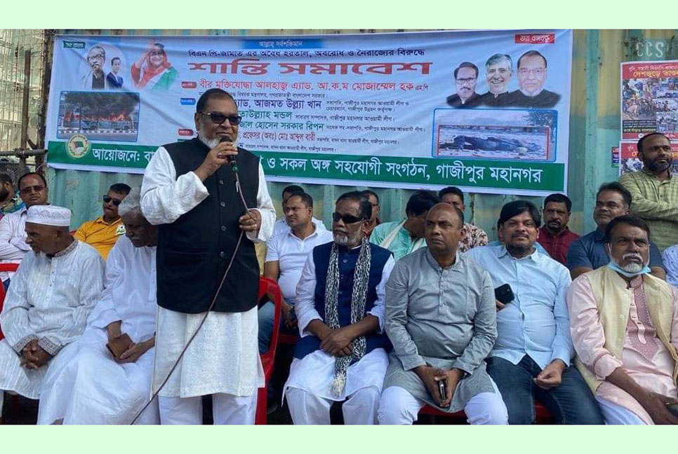 জনগণ বিএনপি-জামায়াতের সহিংস রাজনীতি প্রত্যাখান করেছে : মুক্তিযুদ্ধ বিষয়ক মন্ত্রী