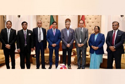 বঙ্গভবনে রাষ্ট্রপতির সঙ্গে সাক্ষাৎ সিইসির
