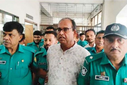 রিমান্ড শেষে কারাগারে বিএনপি নেতা শামসুজ্জামান দুদু

