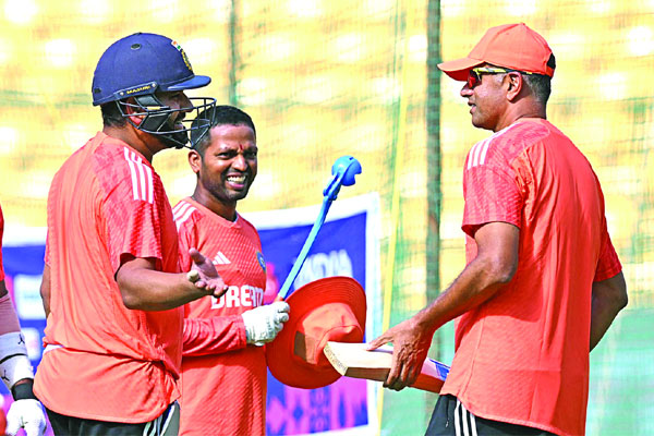 সেমিফাইনালের আগে ভারতের ‘ওয়ার্ম আপ’