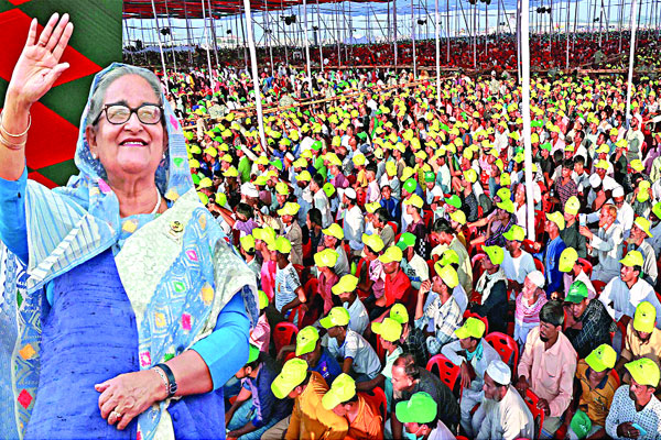কাজ শেষ করতে নৌকায় ভোট দিন