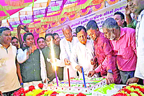 নাঙ্গলকোটে যুবলীগের প্রতিষ্ঠা বার্ষিকী উদযাপন