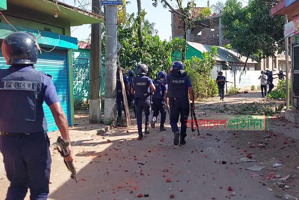 ব্রাহ্মণবাড়িয়ায় দু’পক্ষের সংঘর্ষে আহত ১৫, বাড়িঘর ভাংচুর