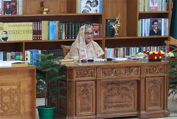 ১৫৭ প্রকল্পের আওতায় ১০ হাজার ৪১ অবকাঠামো উদ্বোধন করলেন প্রধানমন্ত্রী
