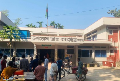 জয়পুরহাটে ভটভটির ধাক্কায় ভ্যানচালক নিহত