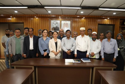 
চায়না প্রতিনিধি দলের বারি পরিদর্শন
