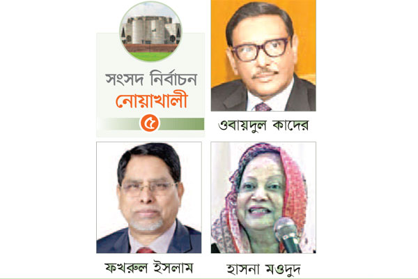 একক প্রার্থী ওবায়দুল কাদের  বিএনপিতে বিভক্তি