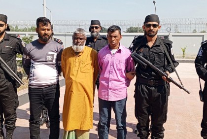 রংপুরে হত্যা মামলার ৩ আসামি গ্রেফতার