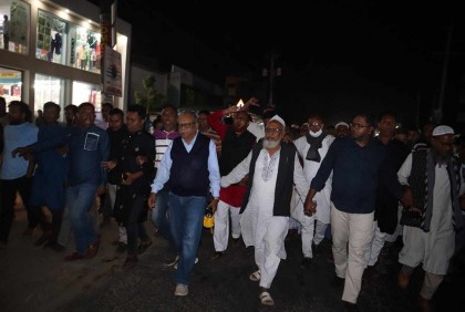 সংসদ নির্বাচনের তফসিল ঘোষণা, সাতক্ষীরায় আনন্দ মিছিল