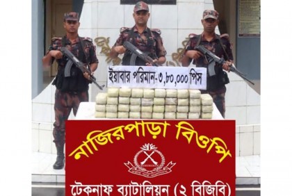 টেকনাফে ইয়াবা জব্দ 