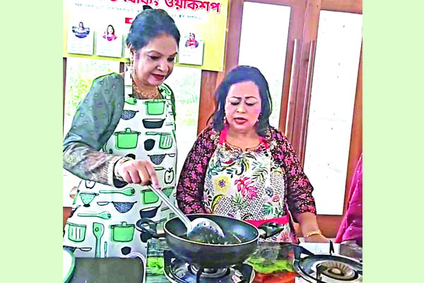 কেকা ফেরদৌসীর কর্মশালা...