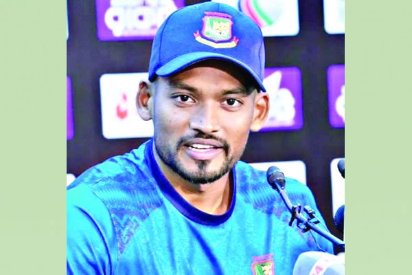 টেস্ট সিরিজে অধিনায়ক শান্ত