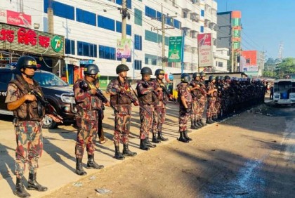 সারা দেশে ২৩৫ প্লাটুন বিজিবি মোতায়েন

