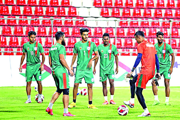 কিংস অ্যারিনায় বাংলাদেশের লেবানন পরীক্ষা