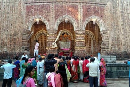 কান্তজিউ মন্দিরে রাসমেলা 