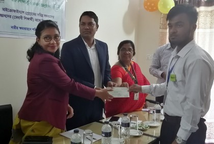 শক্তি ফাউন্ডেশনের উচ্চ শিক্ষাবৃত্তি পেলেন ৮ শিক্ষার্থী 