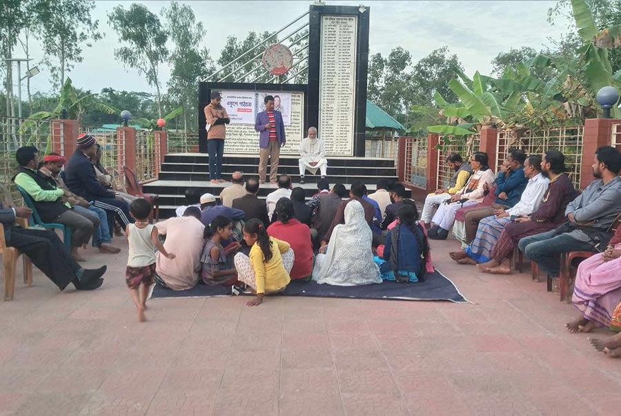 শ্রদ্ধা-ভালোবাসায় বীর প্রতীক তারামন বিবিকে স্মরণ
