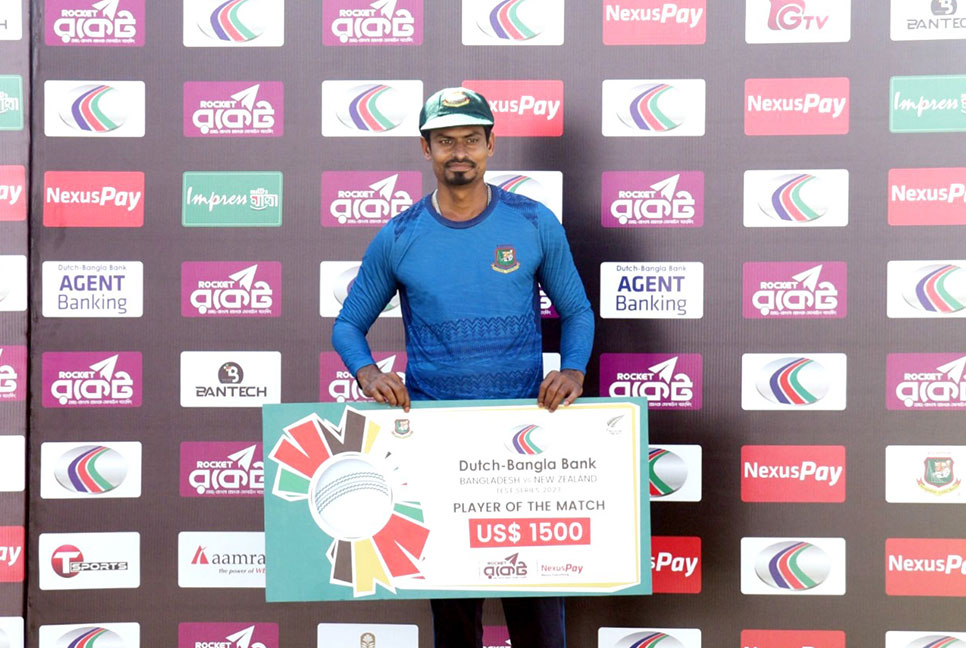 যা বললেন ম্যাচসেরা তাইজুল