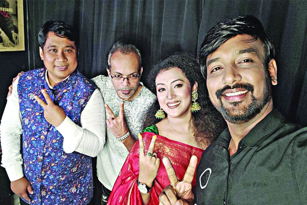 সুজন হাজংয়ের কথা ও সুমন কল্যাণের সুরে রাজীব-প্রিয়াংকার বিজয়ের গান